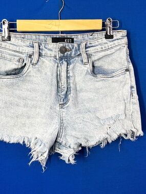 |•KUT FROM THE KLOTH•| Cute Distressed Jean Shorts Size 0